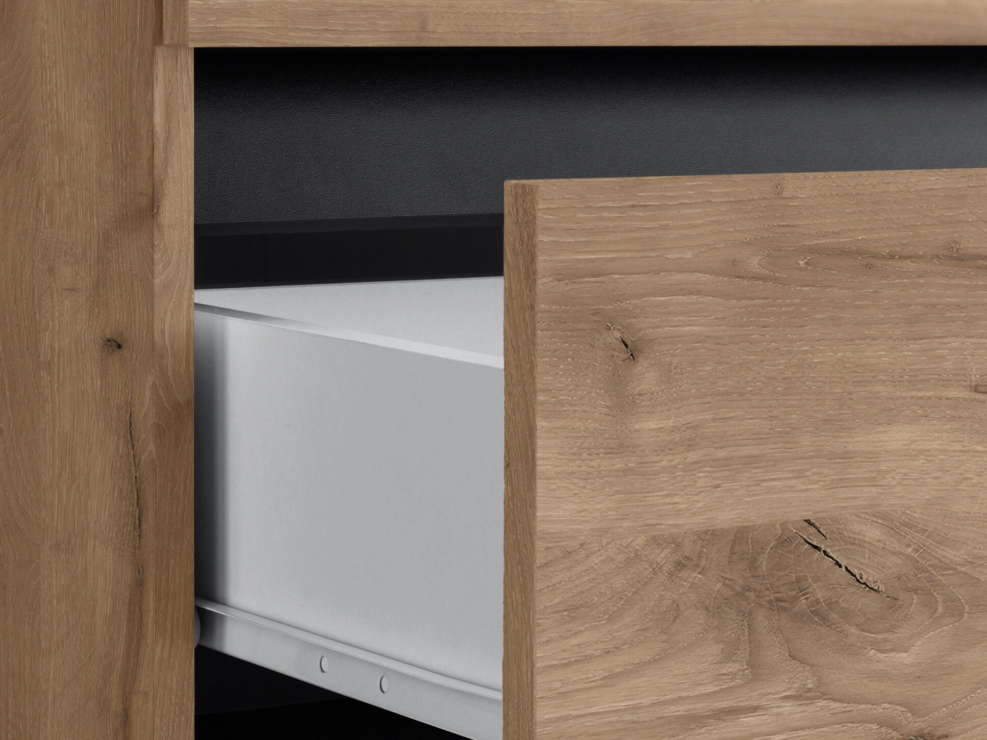 Prostostoječa Kopalniška omarica Soncamu 101 (Hrast)