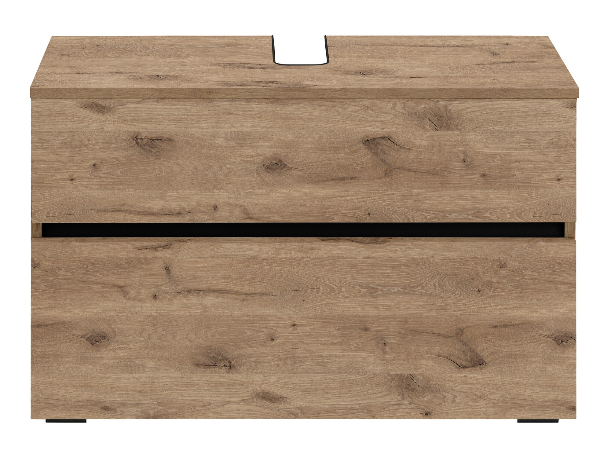 Prostostoječa kopalniška omarica za umivalnik Soncamu 109 (Hrast)