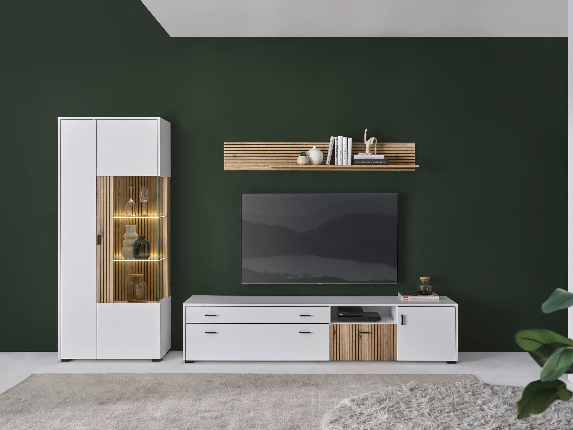 Dnevni prostor Belmelu 123 (Bela + Hrast)