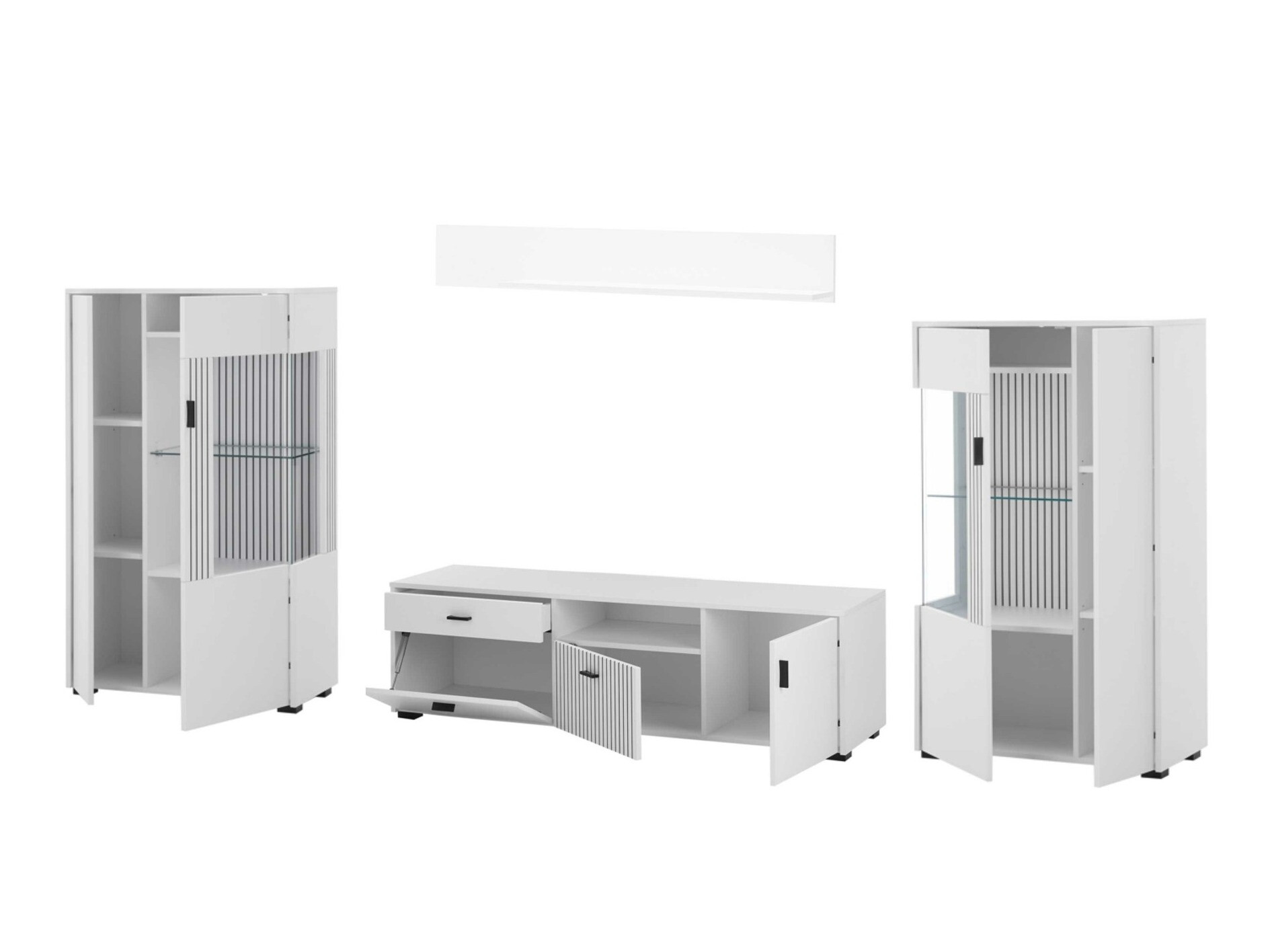 Komplet za dnevno sobo Belmelu 122 (Bela)