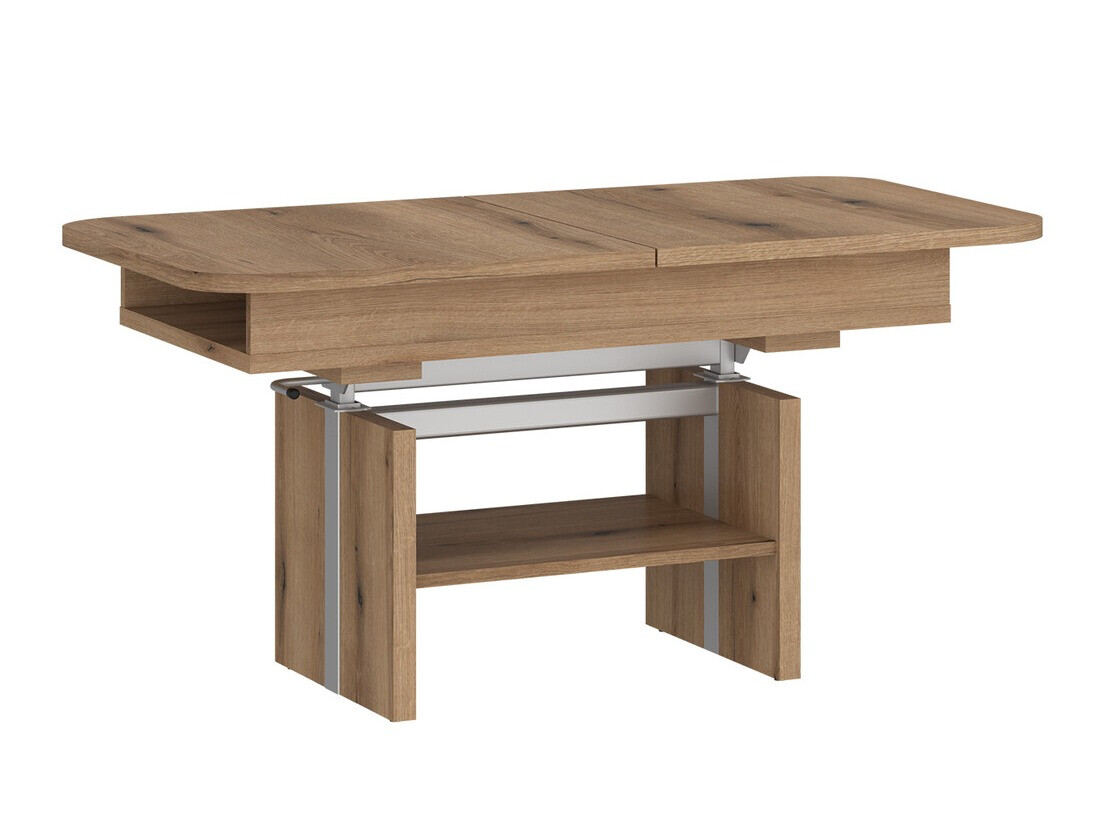 Raztegljiva klubska mizica Ontario 121 (Hrast)