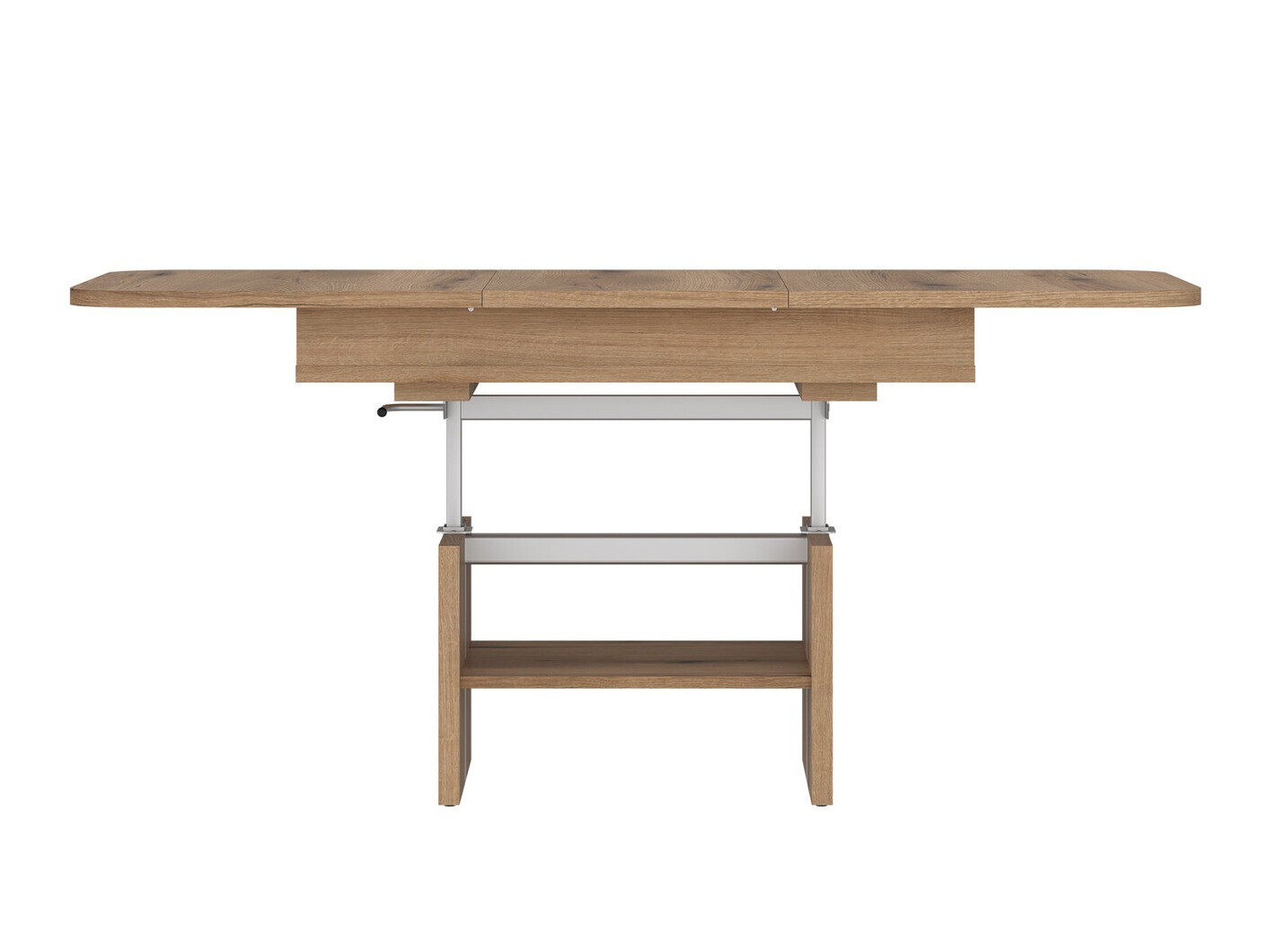 Raztegljiva klubska mizica Ontario 121 (Hrast)