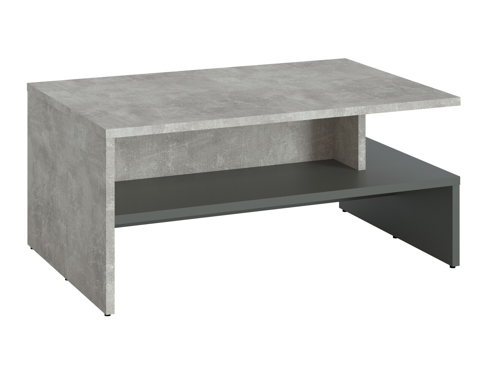 Klubska mizica Ontario 127 (Siva + Grafit)