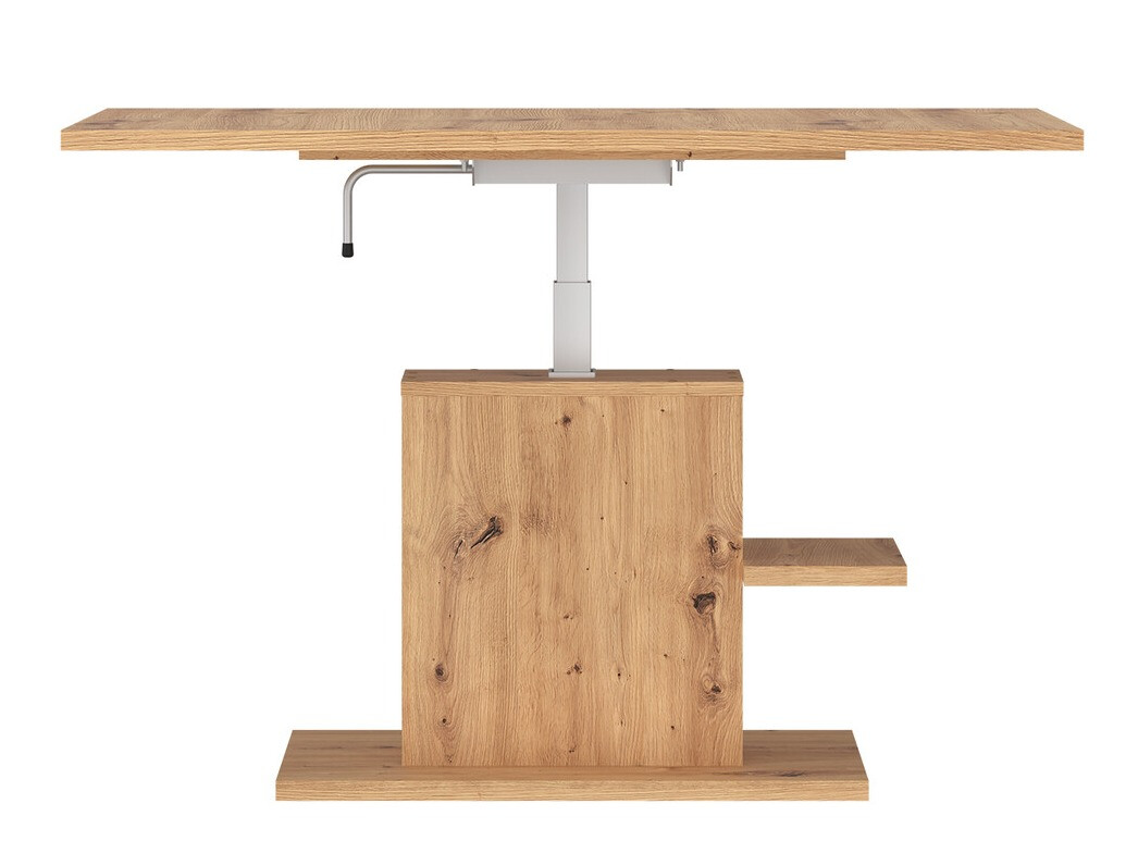 Raztegljiva klubska mizica Ontario 122 (Artisan hrast)