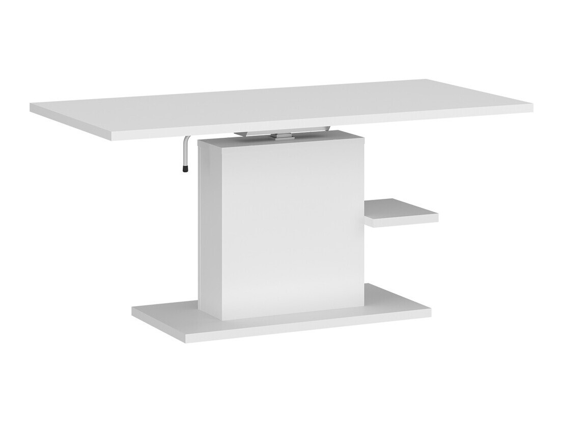 Raztegljiva klubska mizica Ontario 122 (Bela)