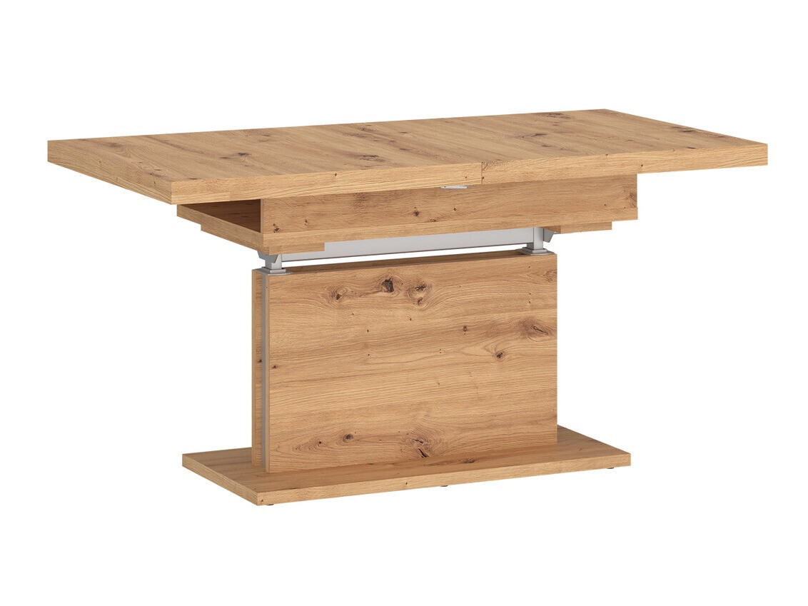 Raztegljiva klubska mizica Ontario 123 (Artisan hrast)