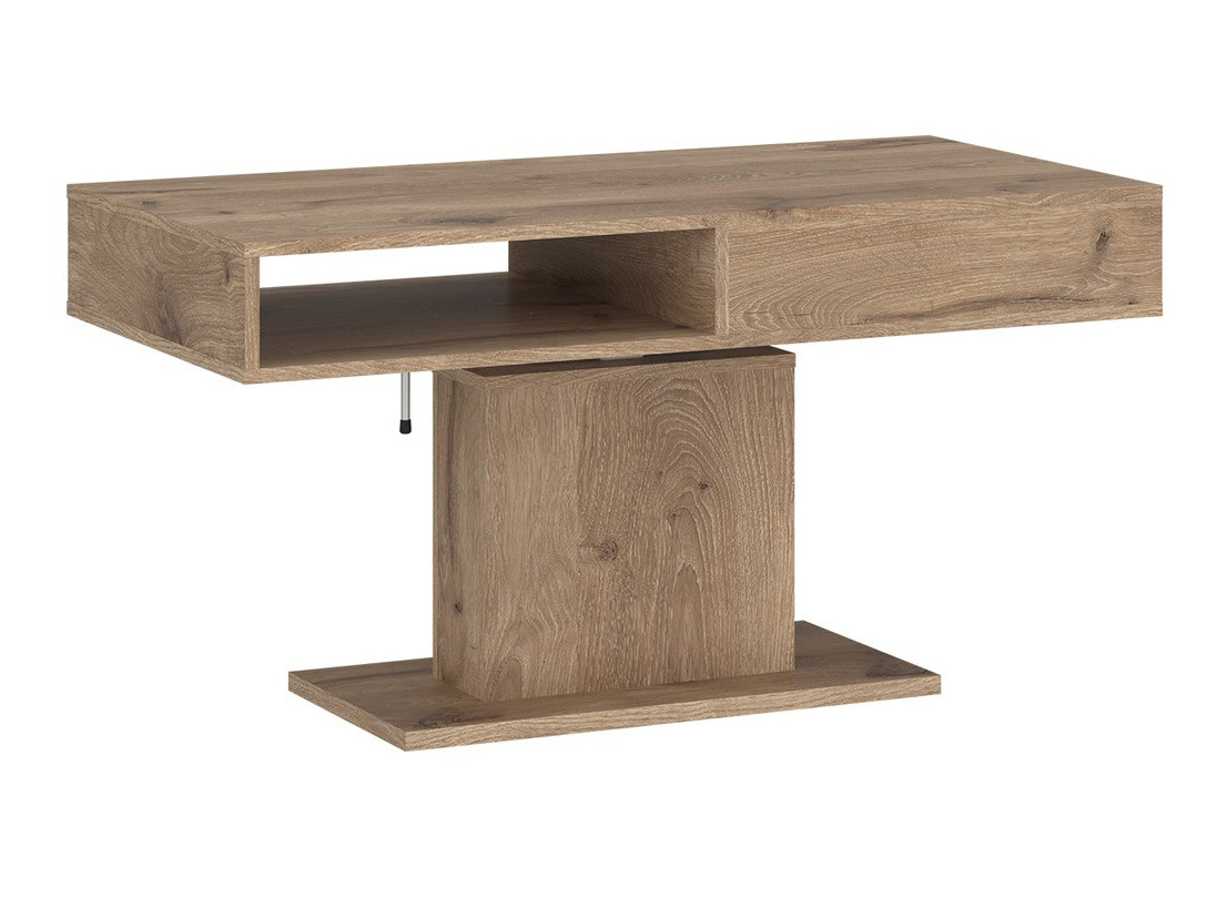 Raztegljiva klubska mizica Ontario 124 (Temen hrast)