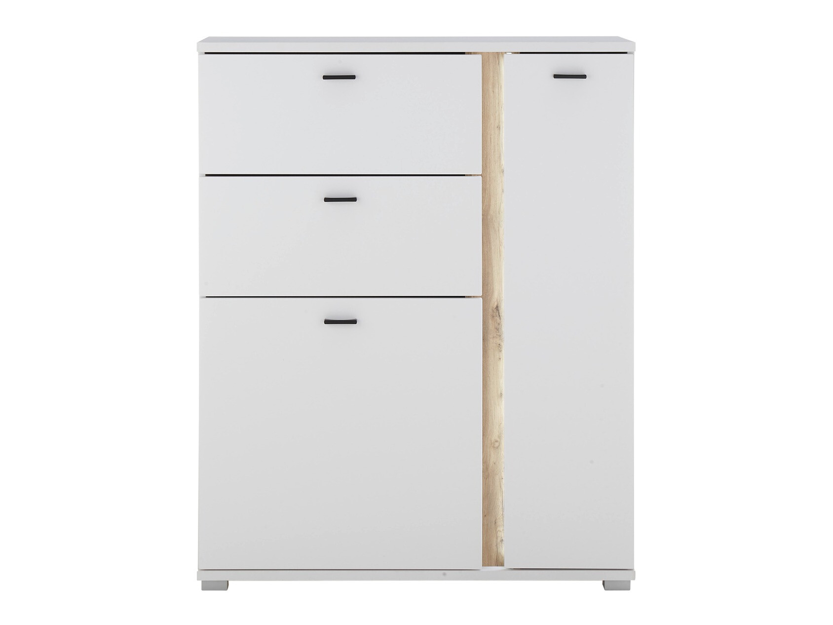 Komoda Avimavi 108 (Bela + Wotan hrast)