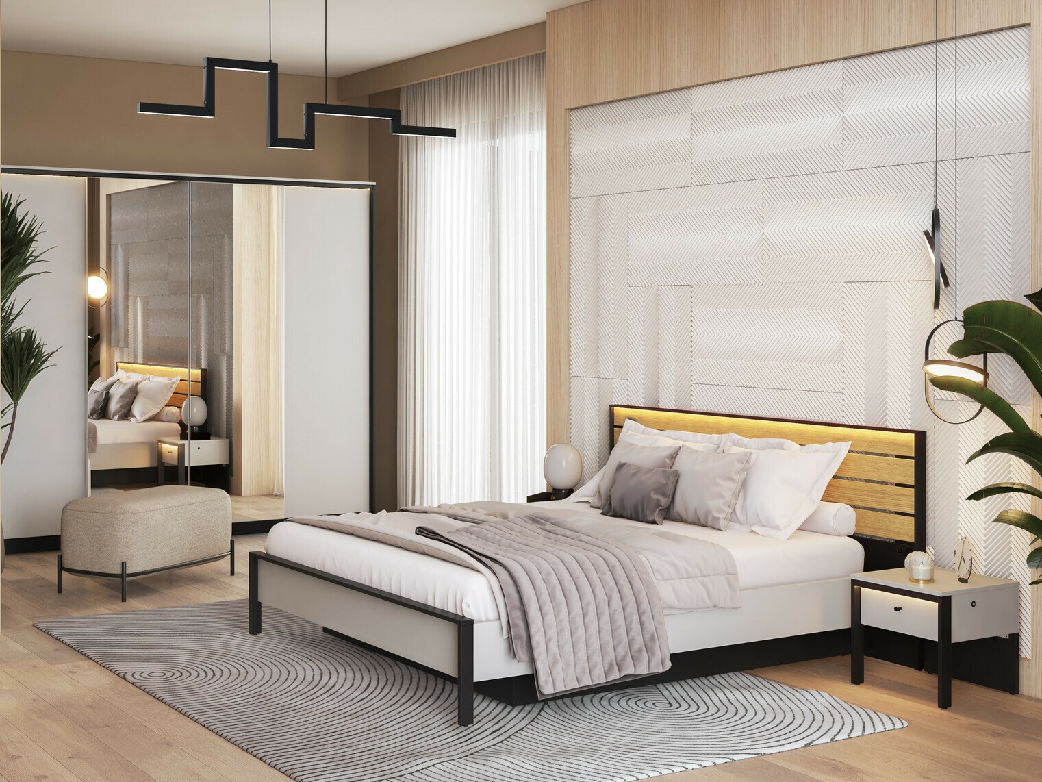 Nočna omarica Almela 104