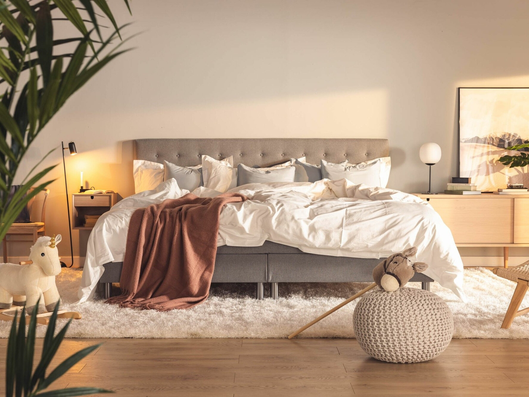 Boxspring postelja Seattle 187 (Inari 91)