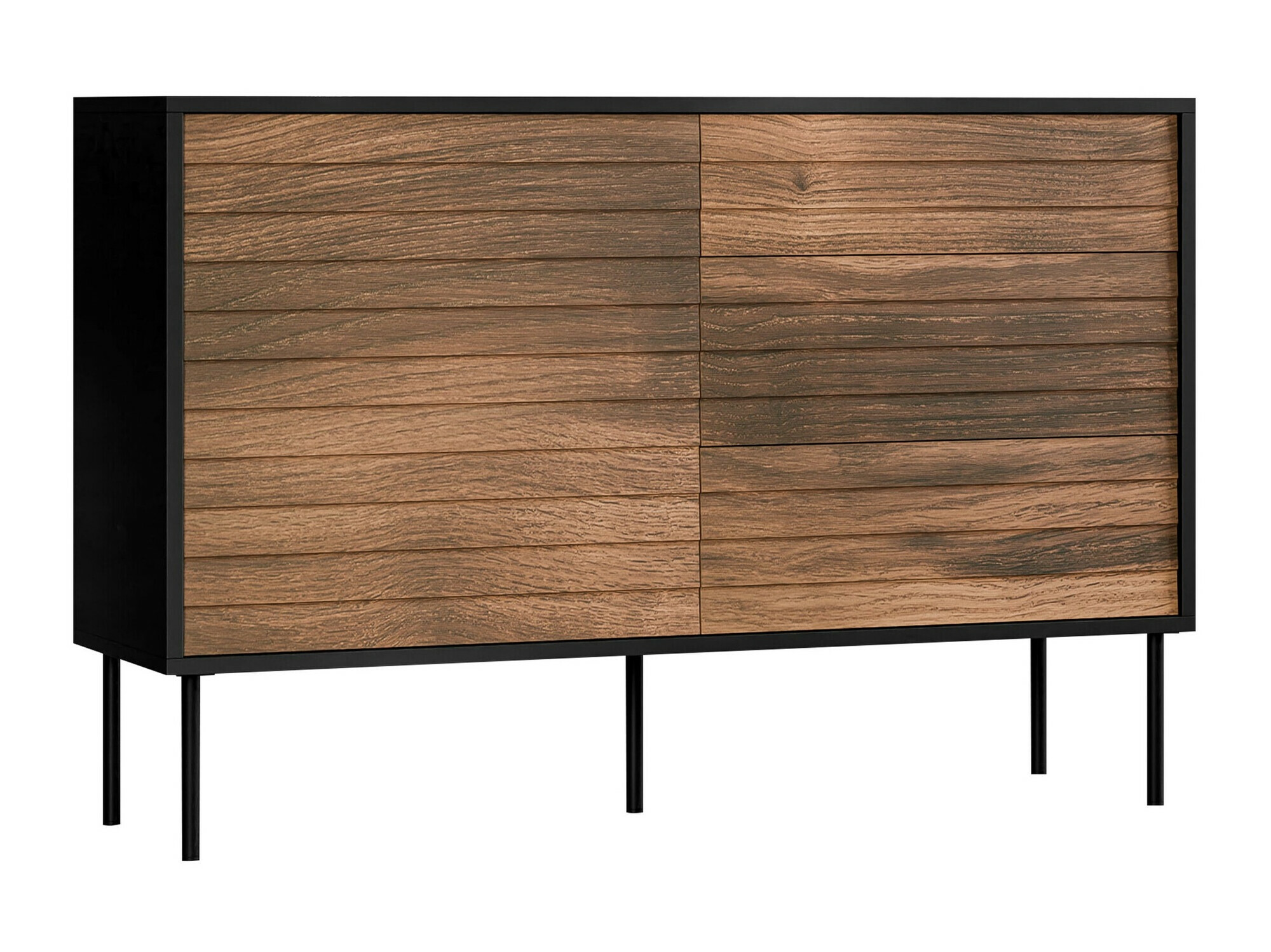 Komoda Flosoru 101 (Oreh + Črna)