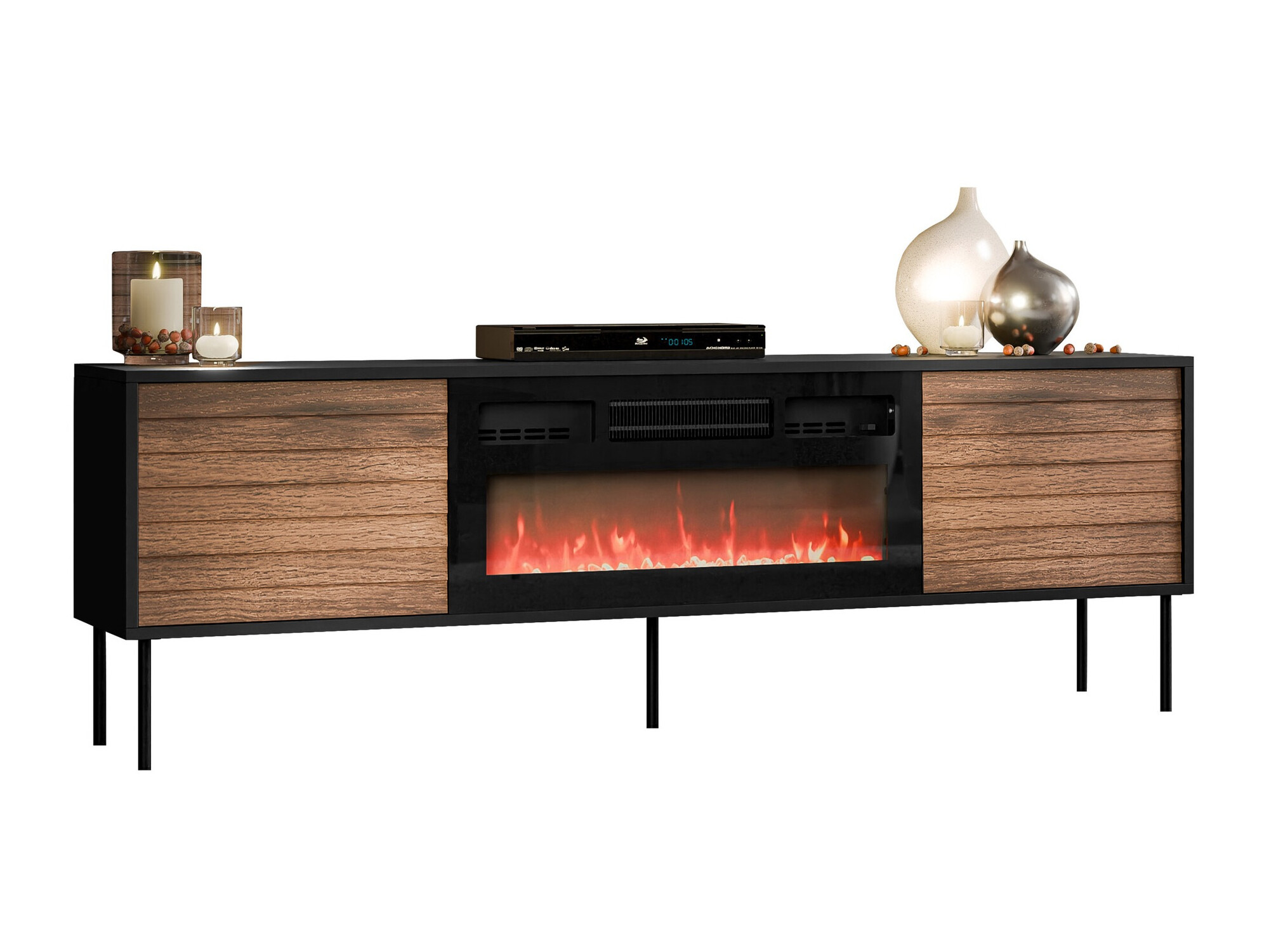 TV-omarica Flosoru 108 (Oreh + Črna)