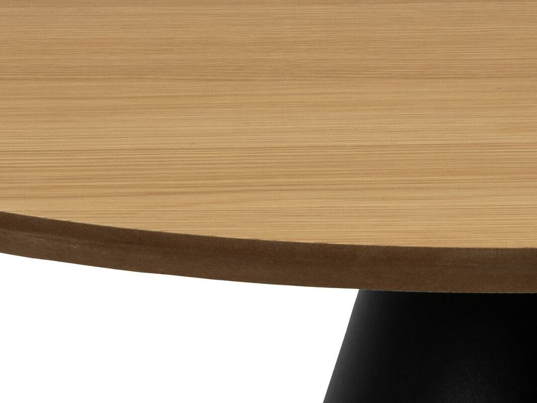 Klubska mizica Norsica 914 (Črna + Hrast)