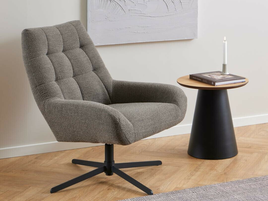 Stranska mizica Norsica 950 (Črna + Hrast)