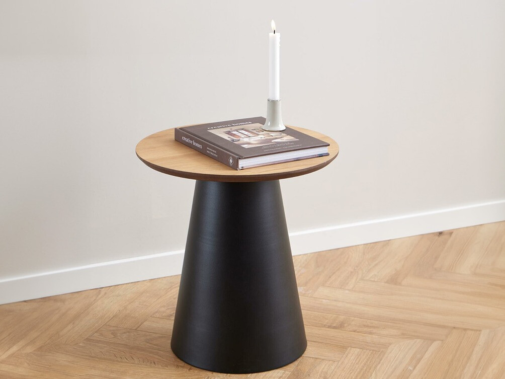 Stranska mizica Norsica 950 (Črna + Hrast)