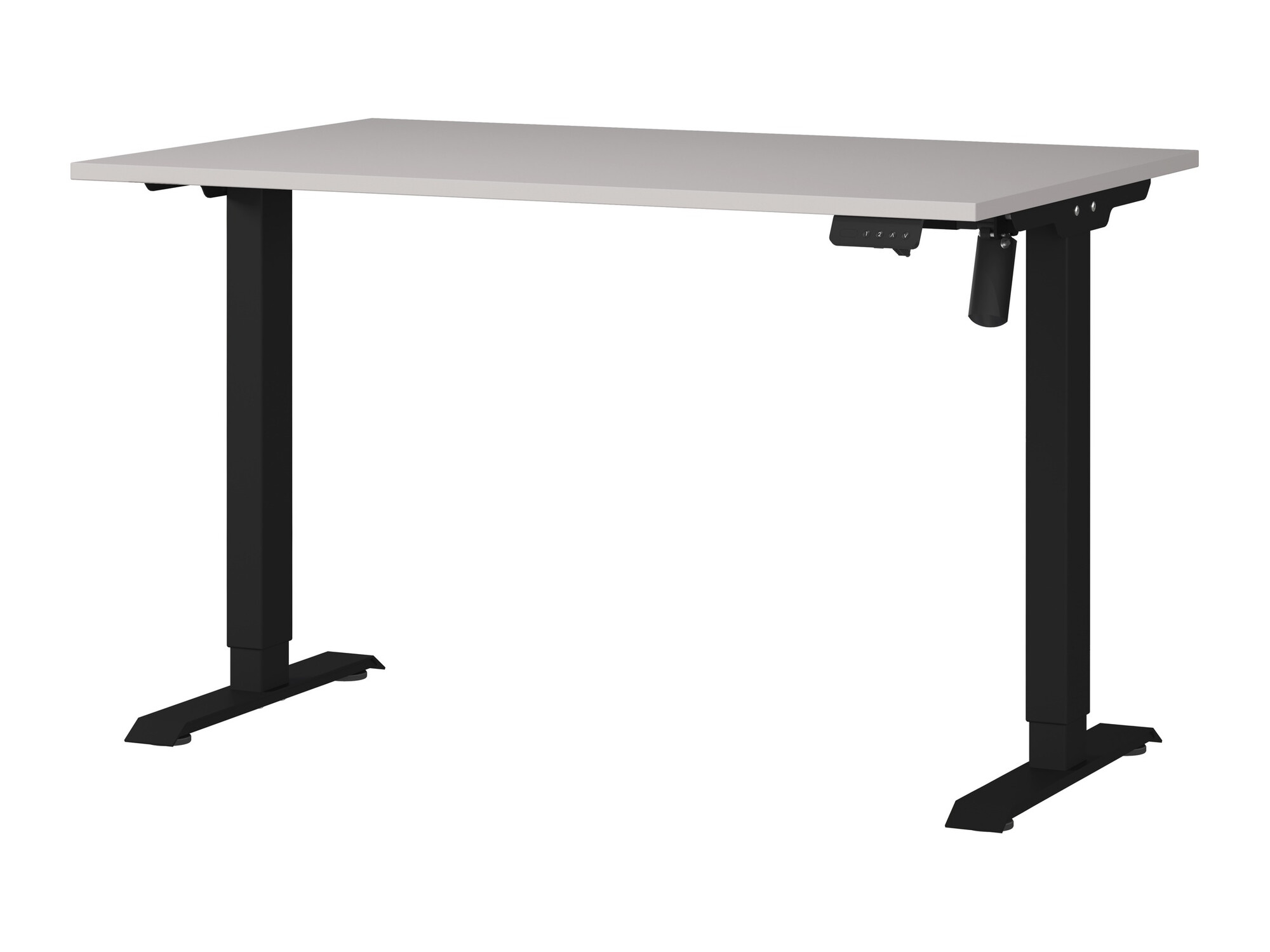 Dvižna pisalna miza Lartesi 115 (Kašmir + Črna)