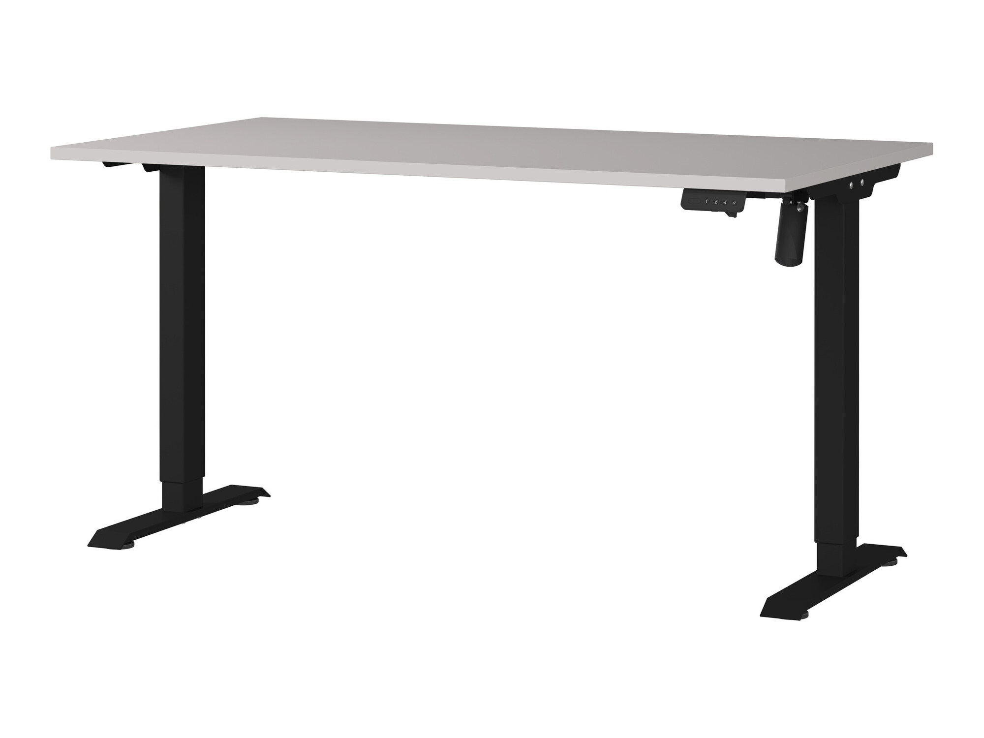Dvižna pisalna miza Lartesi 117 (Kašmir + Črna)