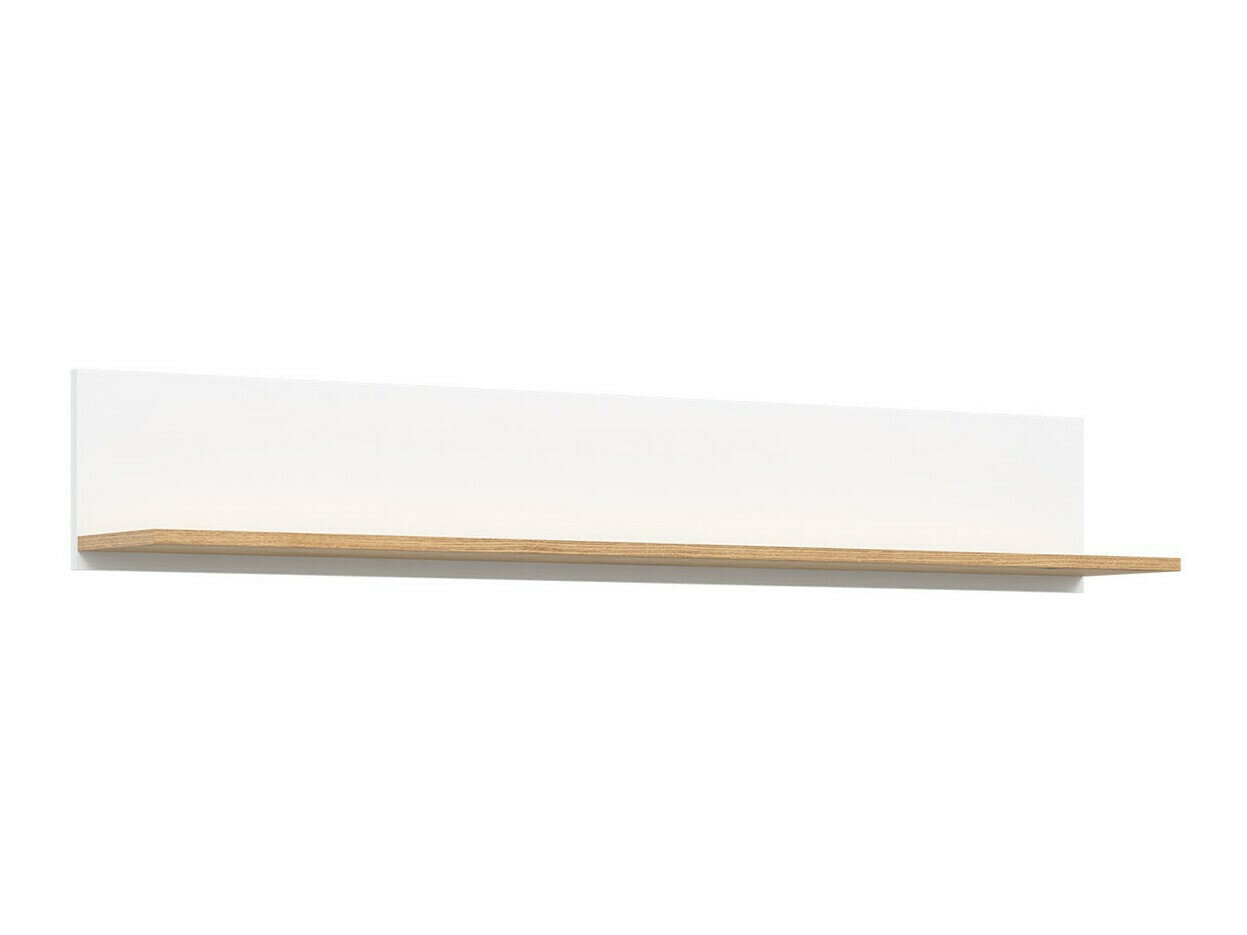 Komplet za domačo pisarno Catelbi 118 (Bela + Hrast)