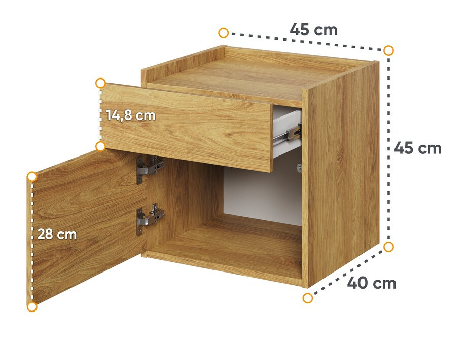 Nočna omarica Orlbale 141