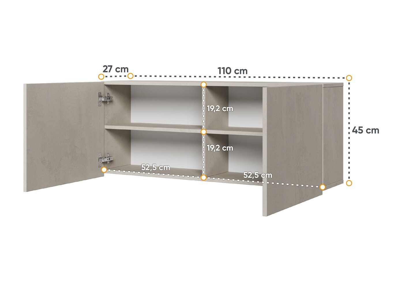 Stenska omarica Orlbale 135
