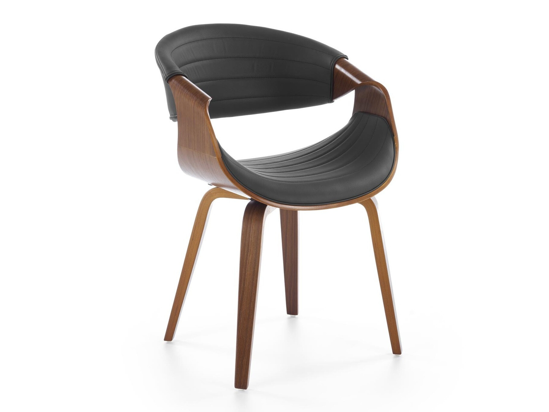 Stol Houston 1596 (Črna + Oreh)