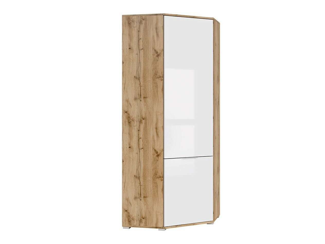 Kotna omara Tivetra 116 (Wotan hrast + Sijaj bela)