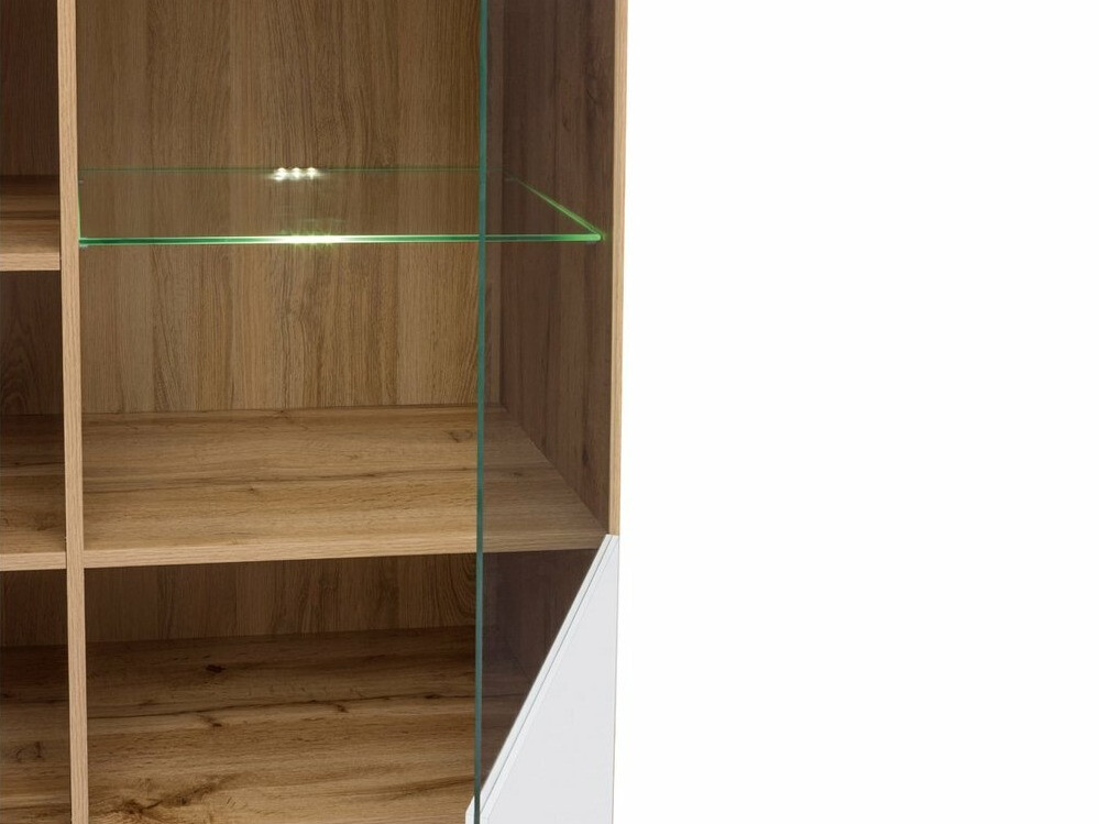 Omarica Tivetra 107 (Wotan hrast + Sijaj bela)