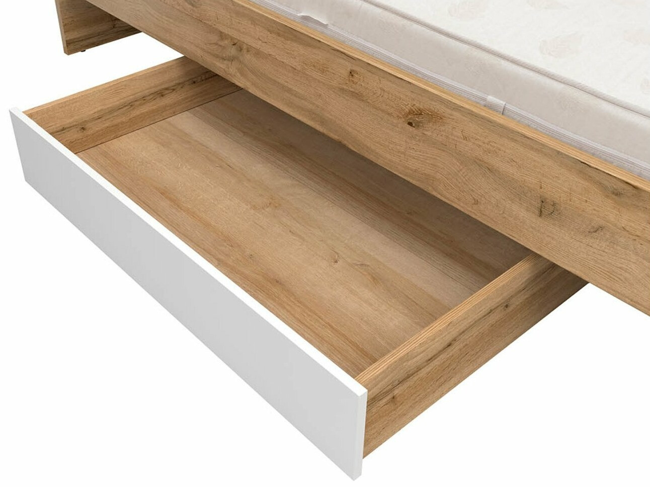 Predal Tivetra 122 (Wotan hrast + Sijaj bela)