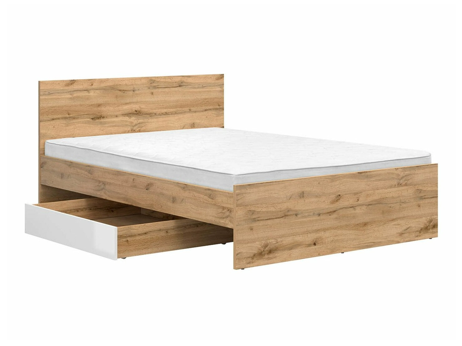 Predal Tivetra 122 (Wotan hrast + Sijaj bela)