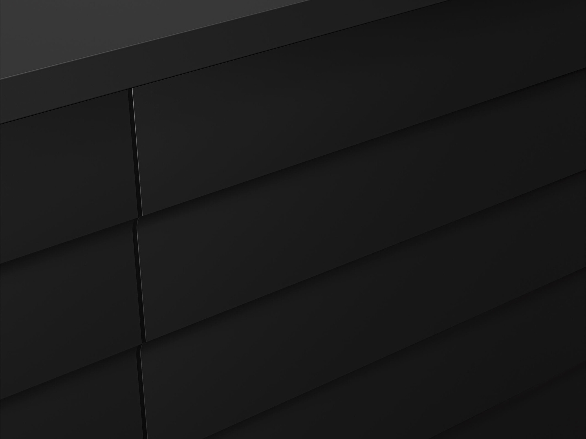 Komplet nočnih omaric Flosoru 106 (Črna)