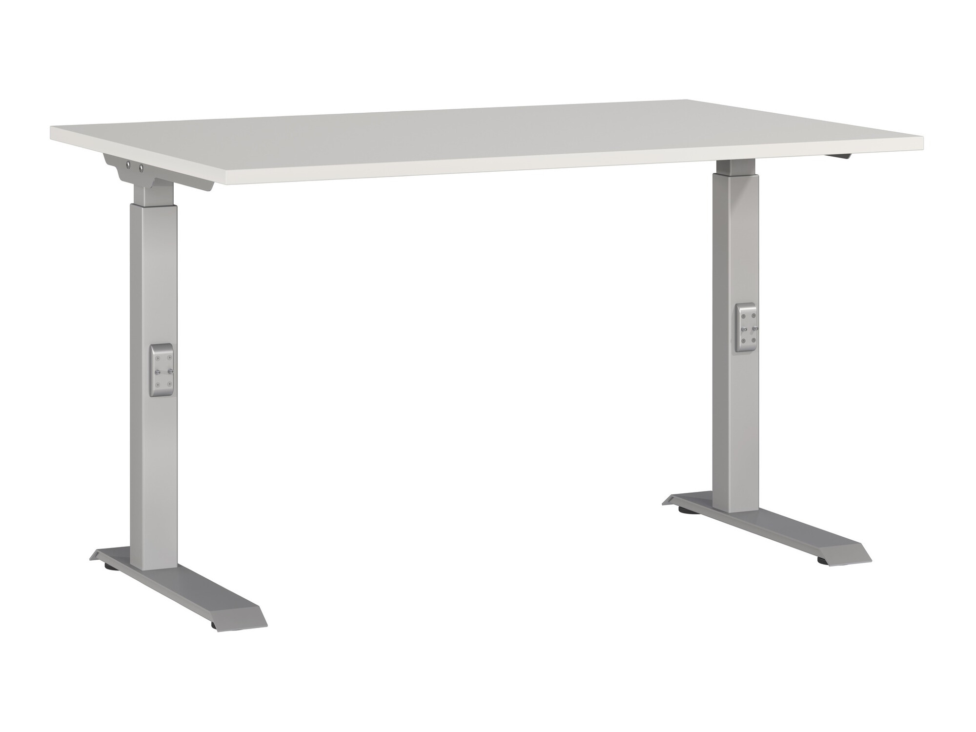 Pisalna miza Eliromo 122 (Svetlo siva + Srebrna)