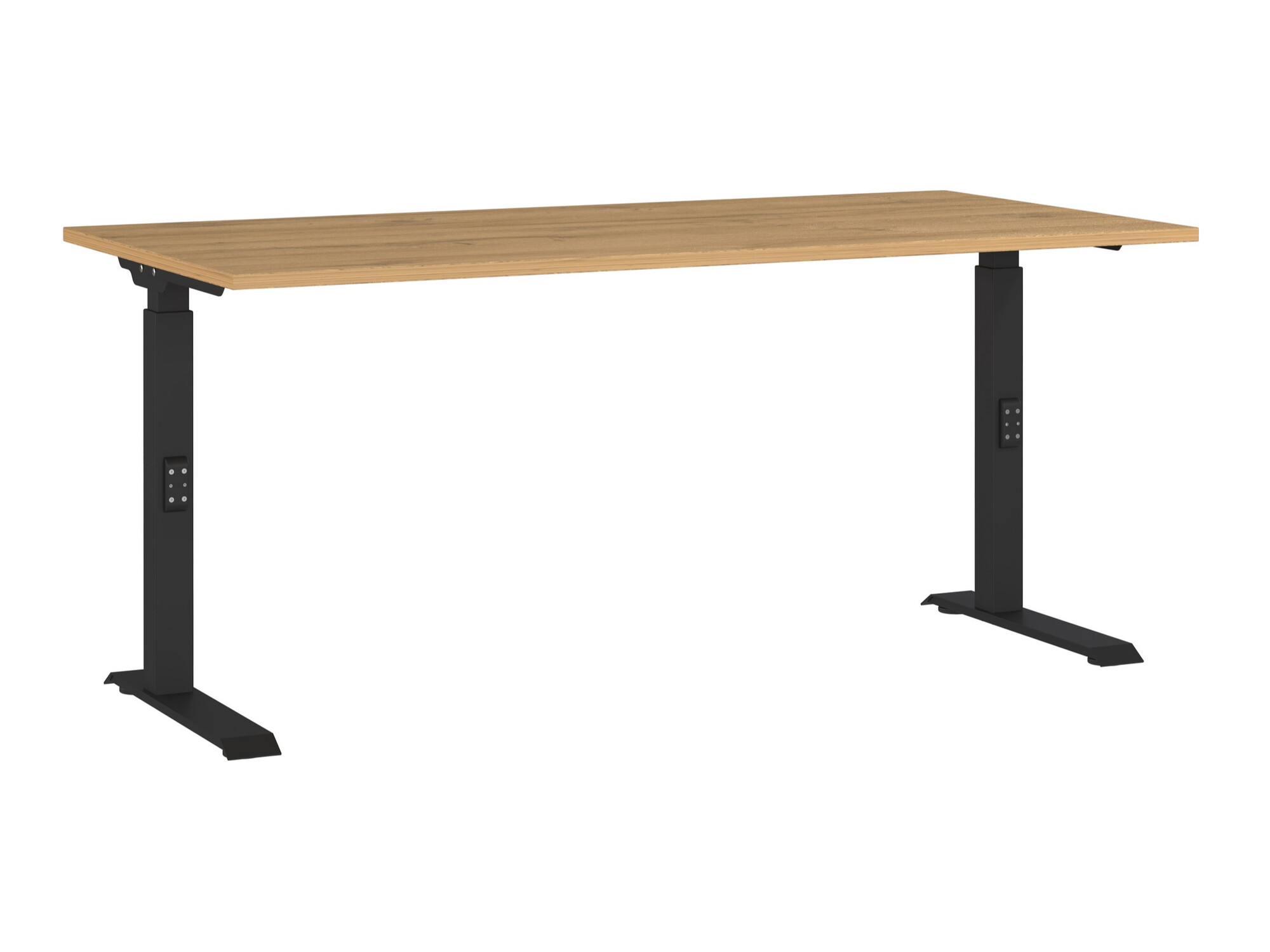 Pisalna miza Eliromo 123 (Hrast Grandson + Črna)