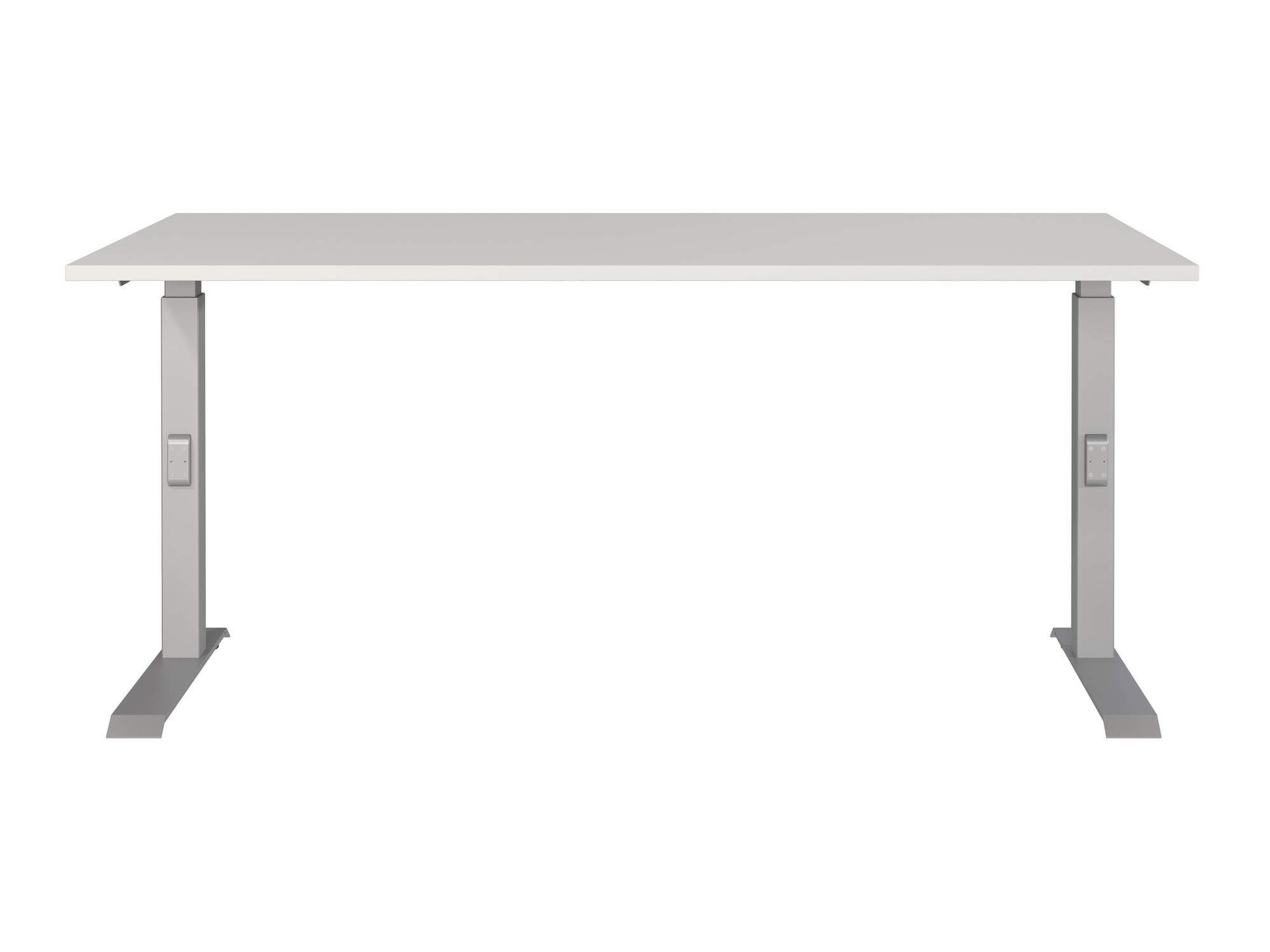 Pisalna miza Eliromo 123 (Svetlo siva + Srebrna)
