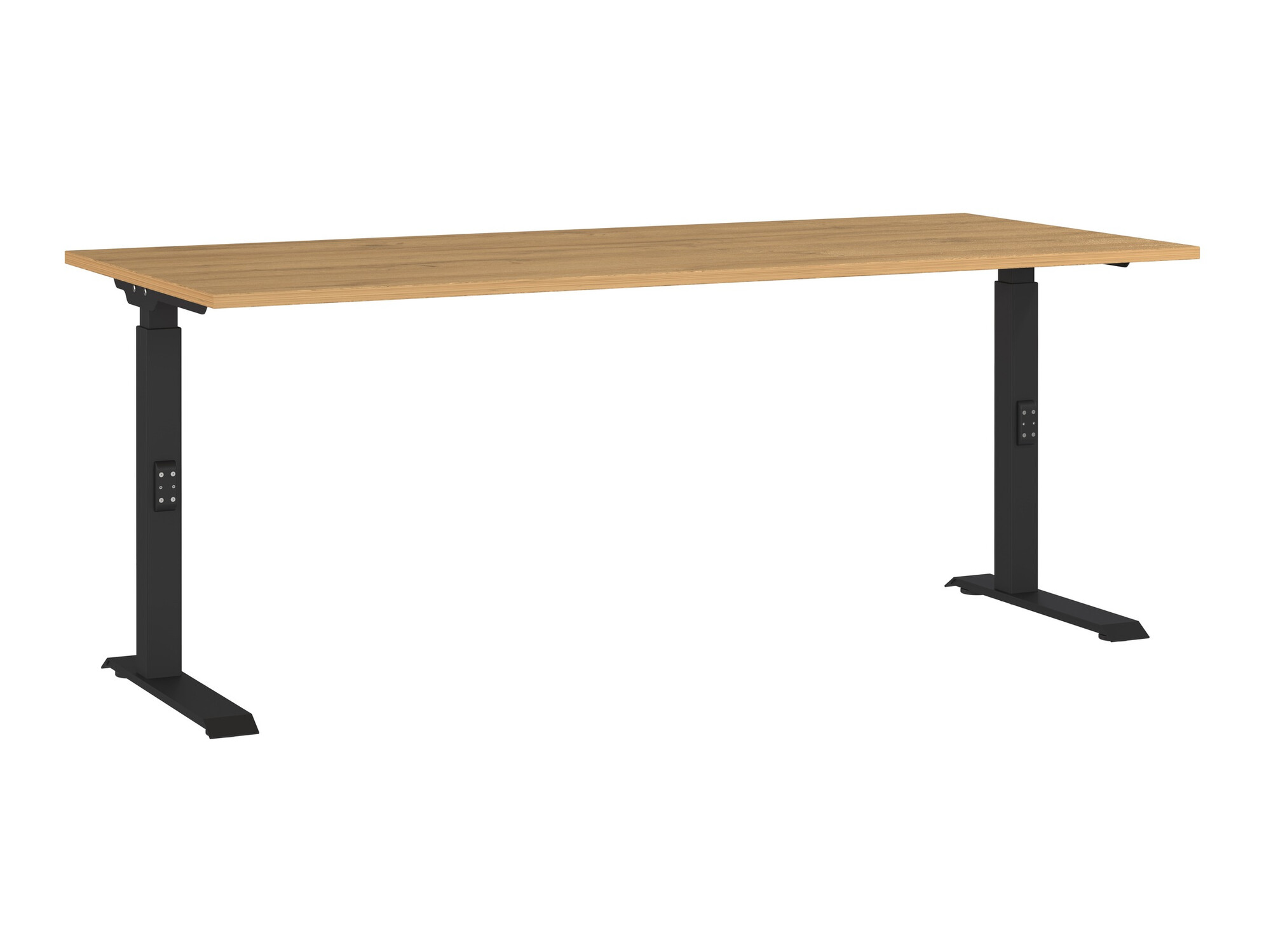 Pisalna miza Eliromo 124 (Hrast Grandson + Črna)