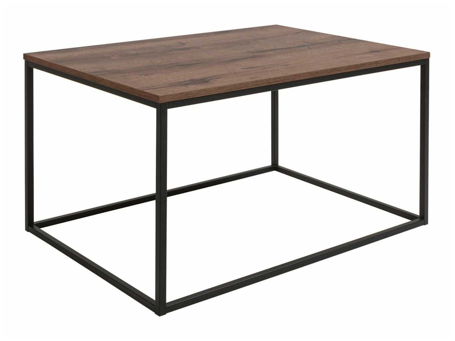 Klubska mizica Boston 255 (Monastery hrast + Črna)