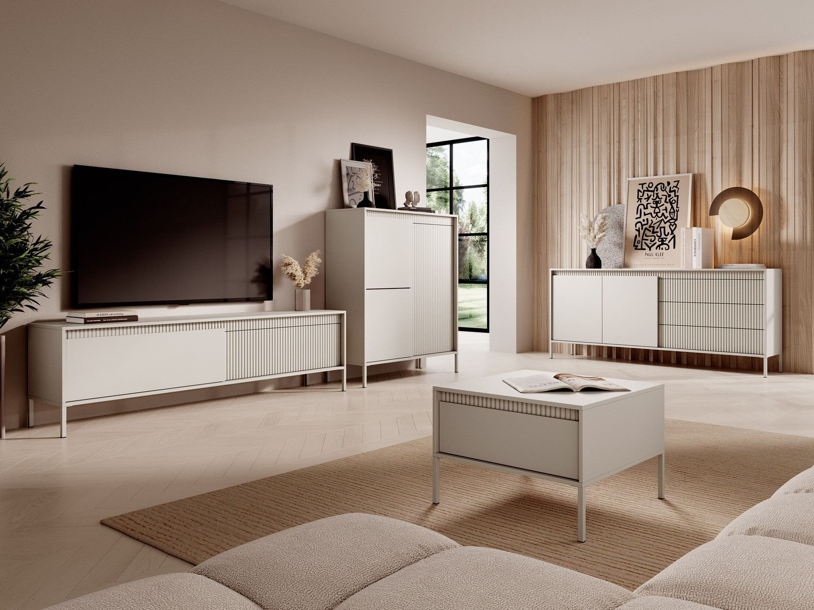 TV-omarica Romfele 104 (Bež)