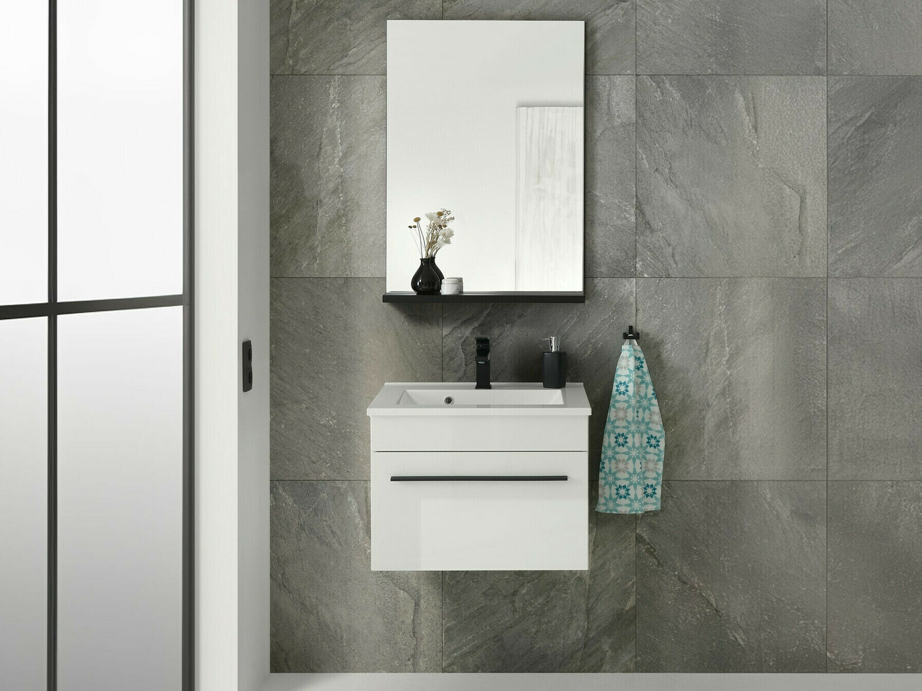 Viseča kopalniška omarica za umivalnik Torbelu 102