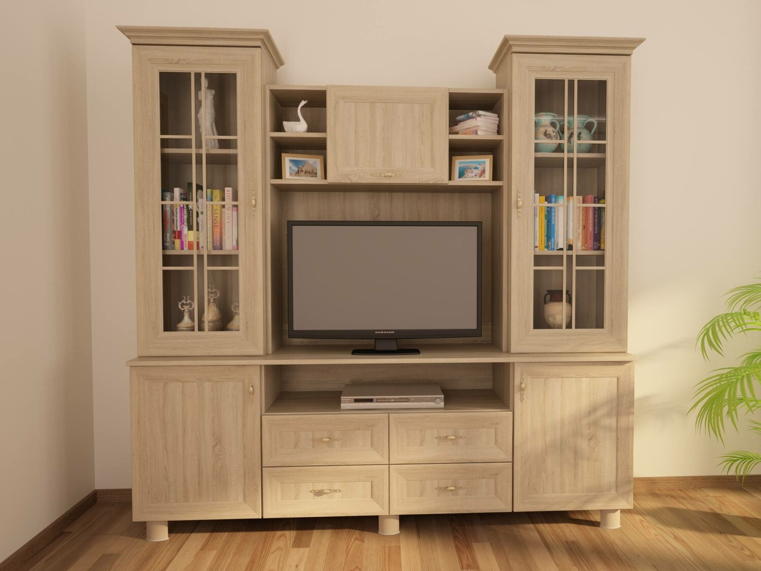 Dnevni prostor Lexington 165 (Sonoma hrast)