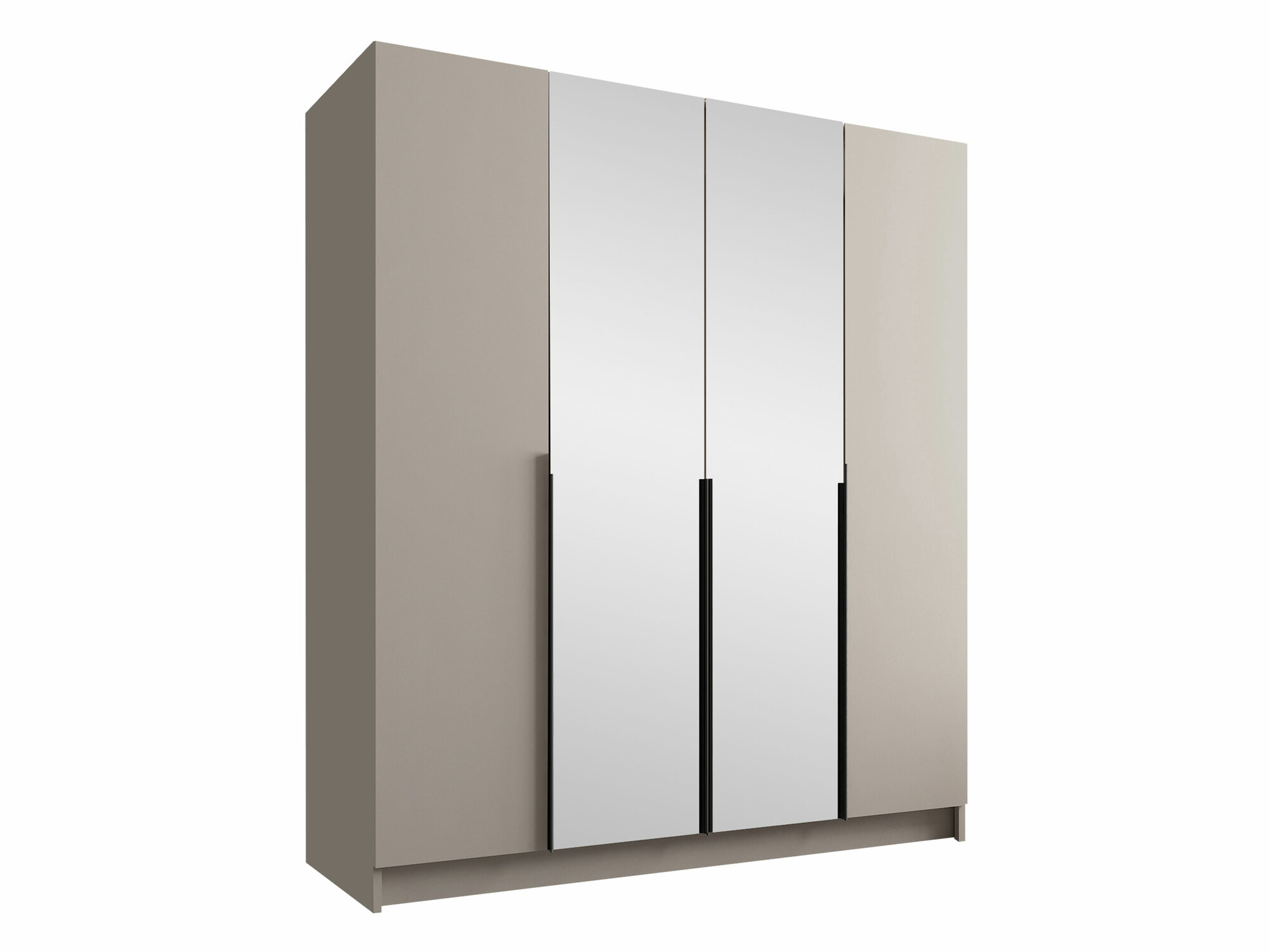 Garderobna omara Closico Navor II (Kašmir + Črna)