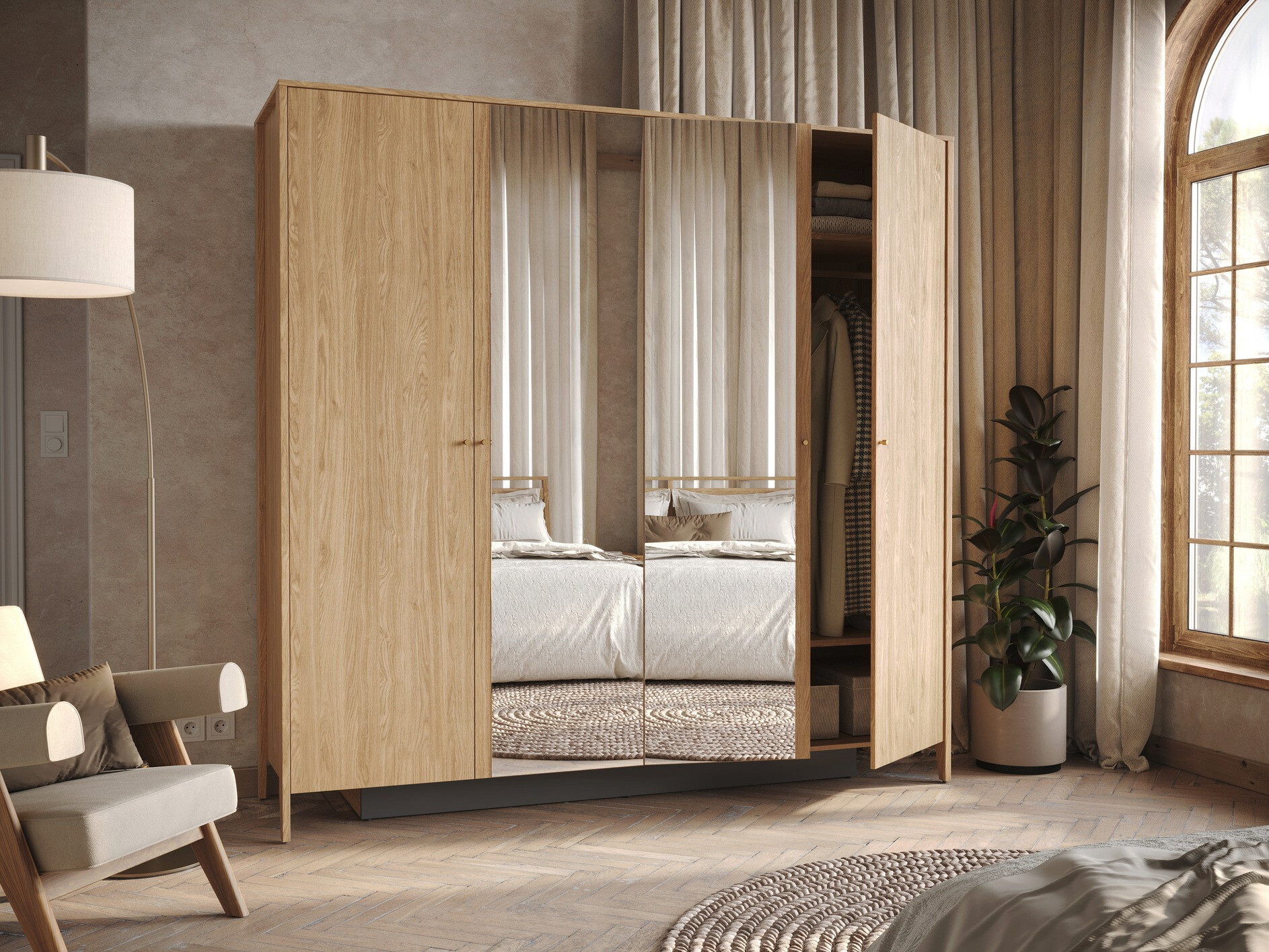 Garderobna omara Salviri 100