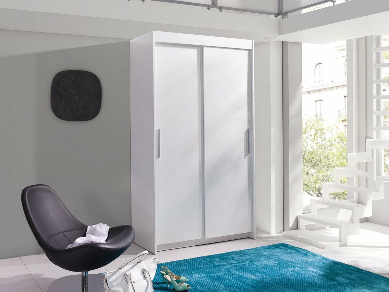 Garderobna omara Toledo 108 (Bela)