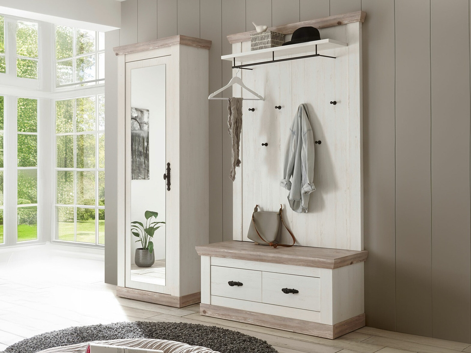 Komplet za predsobo Daltori 133 (Ja)