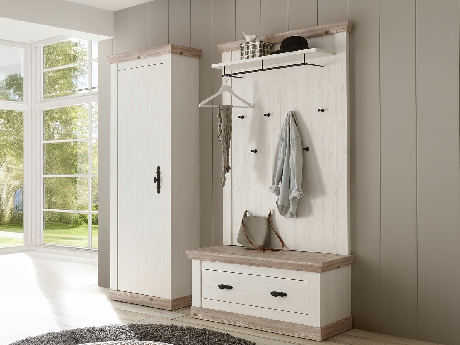 Komplet za predsobo Daltori 133 (Ne)