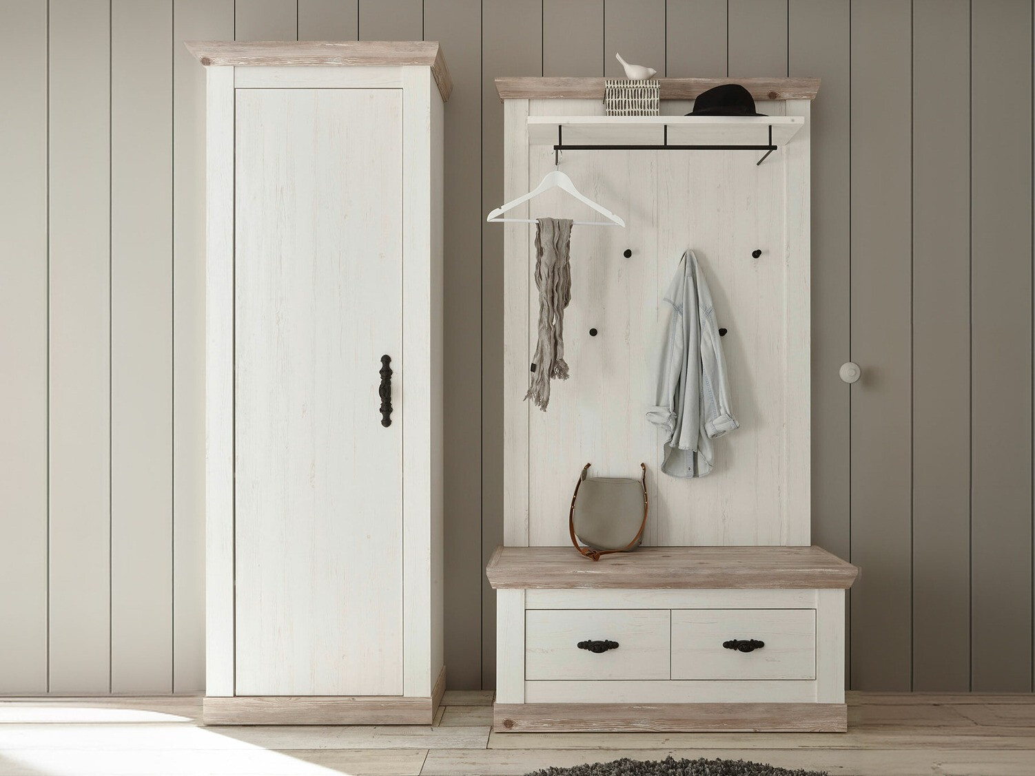 Komplet za predsobo Daltori 133 (Ne)