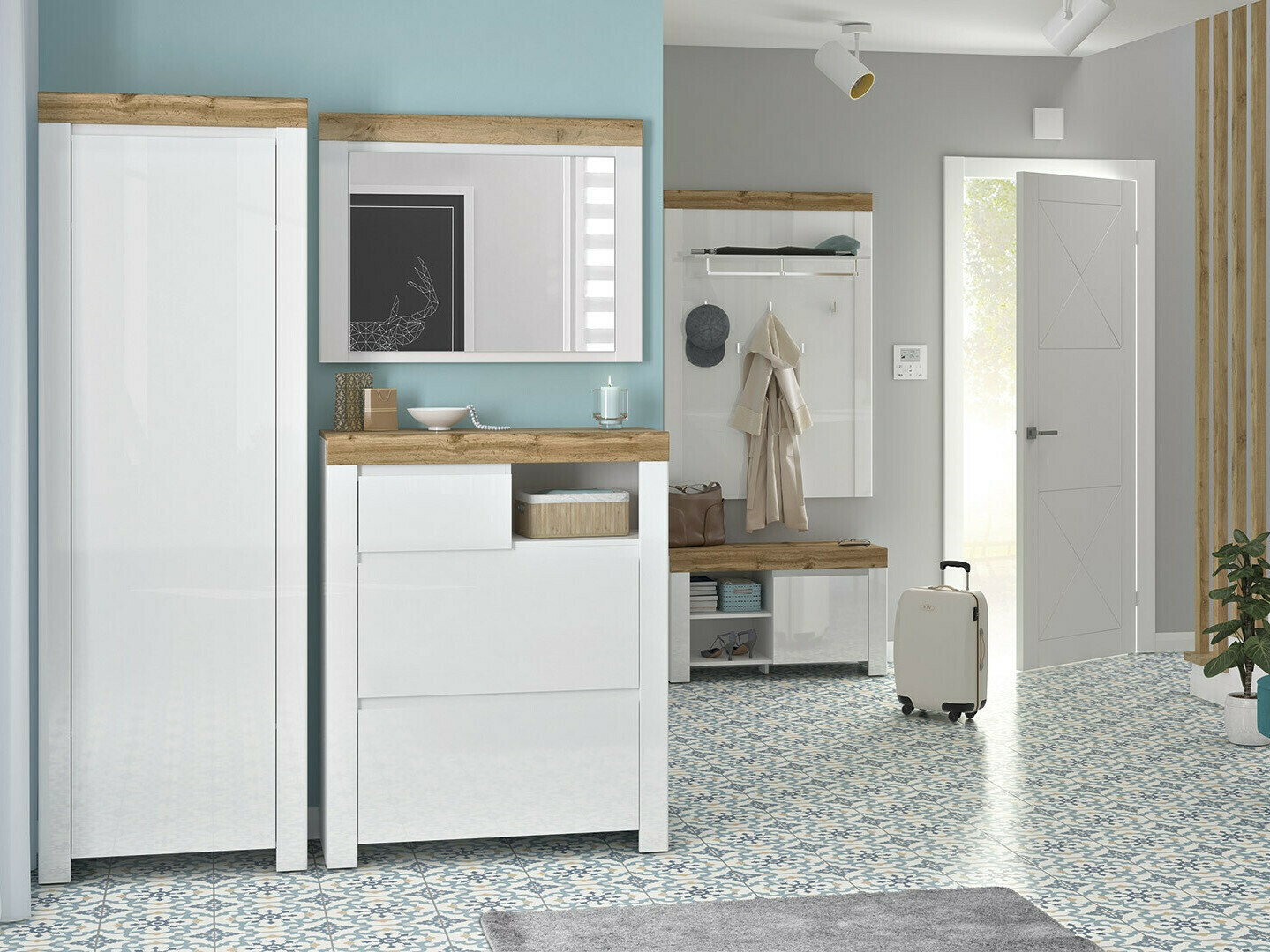 Komplet za predsobo Sonsoru 129