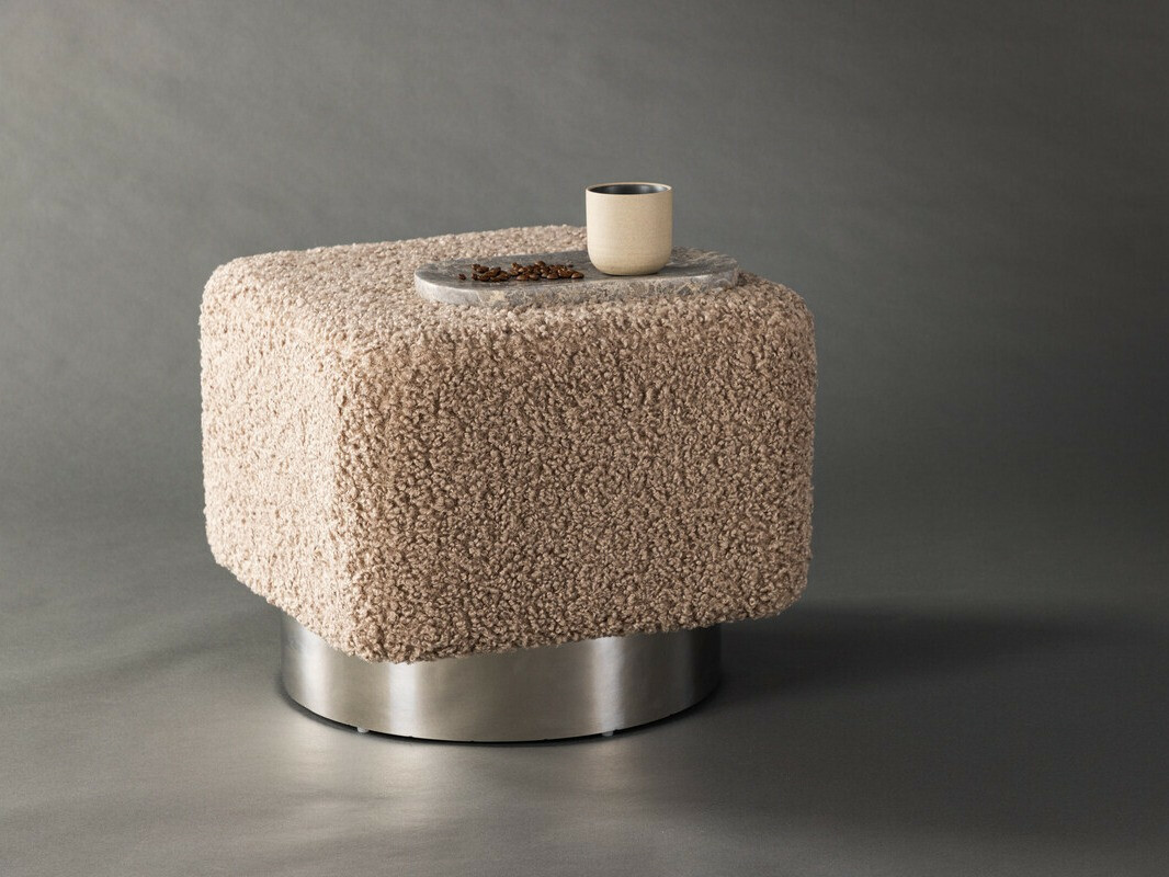 Tabure Dallas 4219 (Rjava + Srebrna)