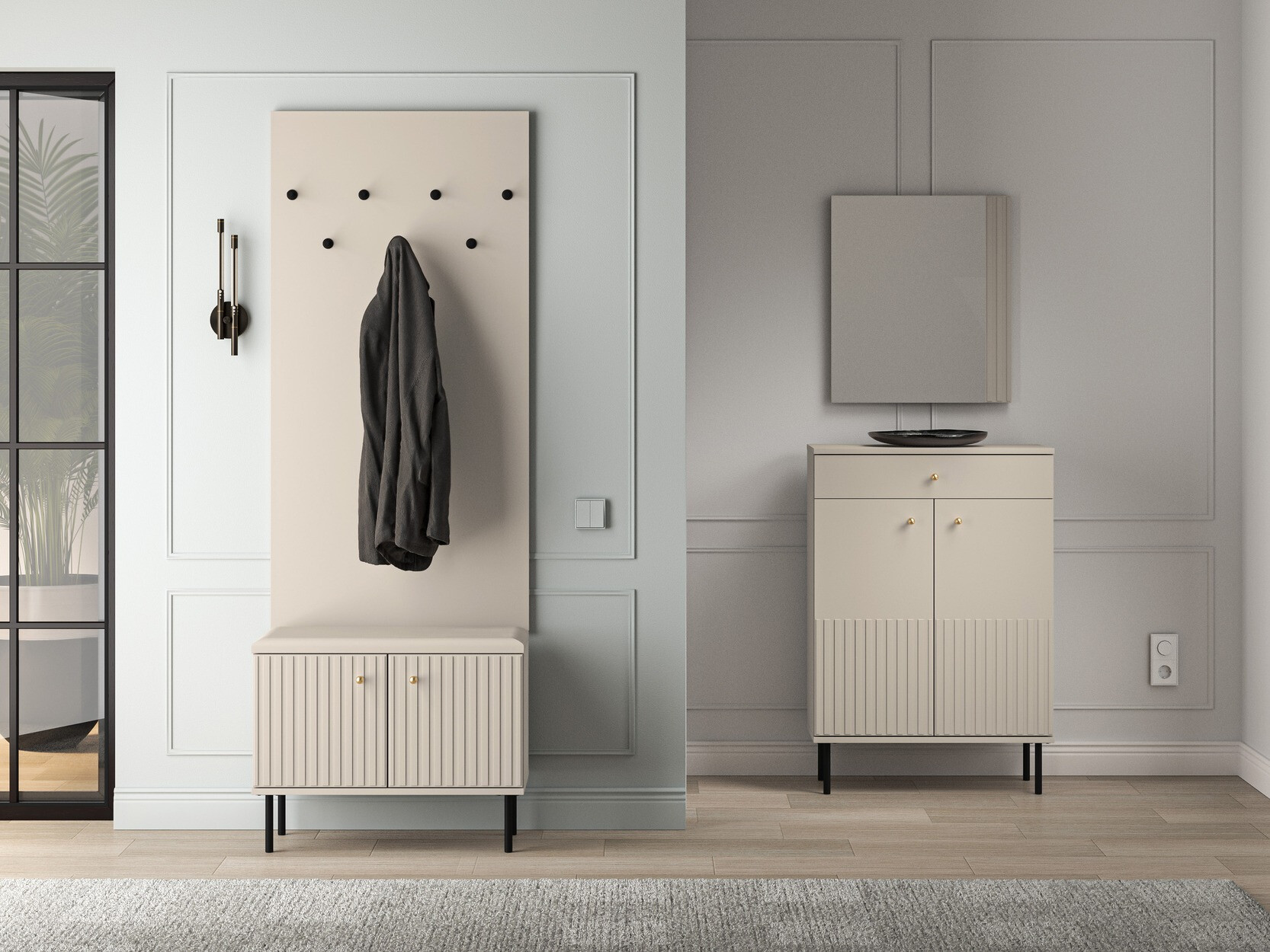 Komplet za predsobo Marmeli 126