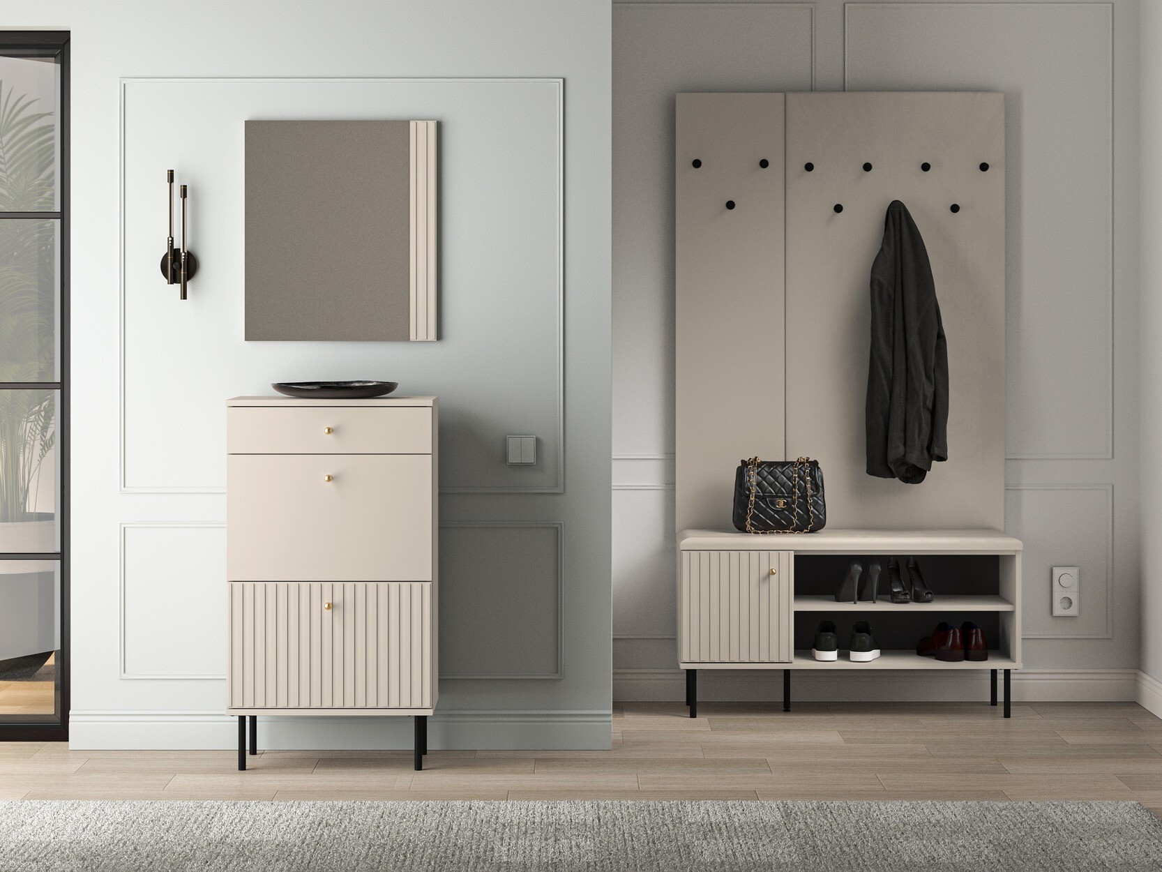 Komplet za predsobo Marmeli 127