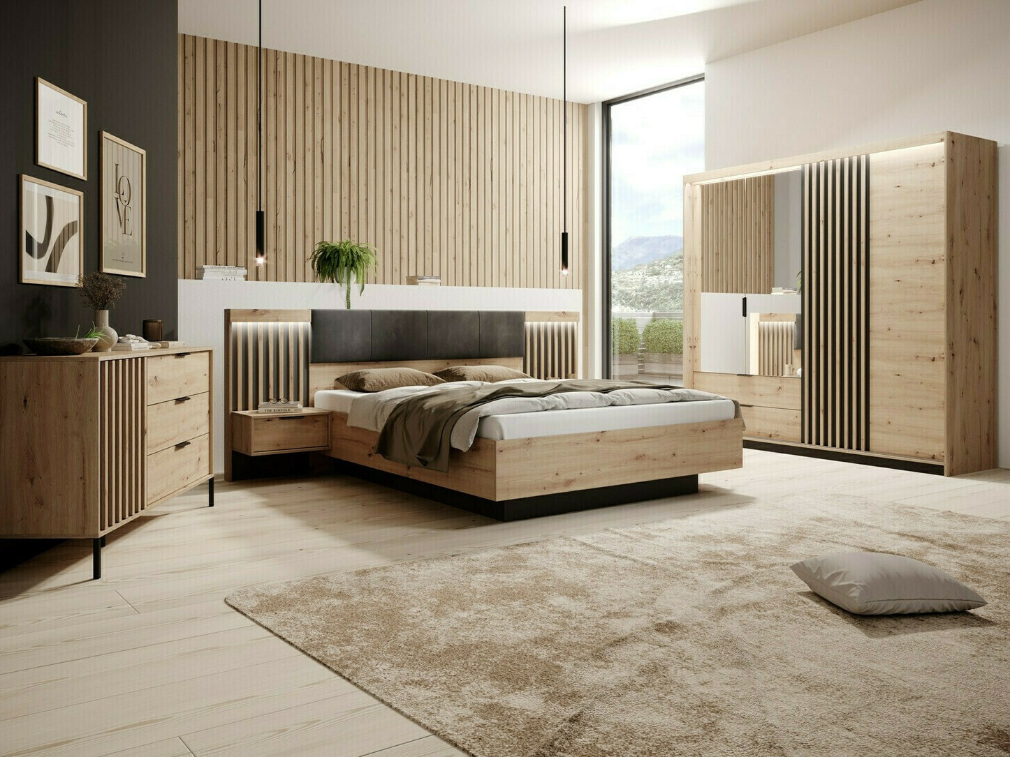 Komplet spalnic Lusone 106