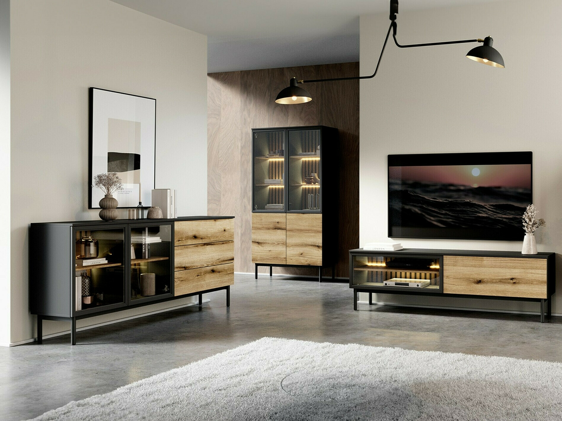 Komplet za dnevno sobo Livmave 109